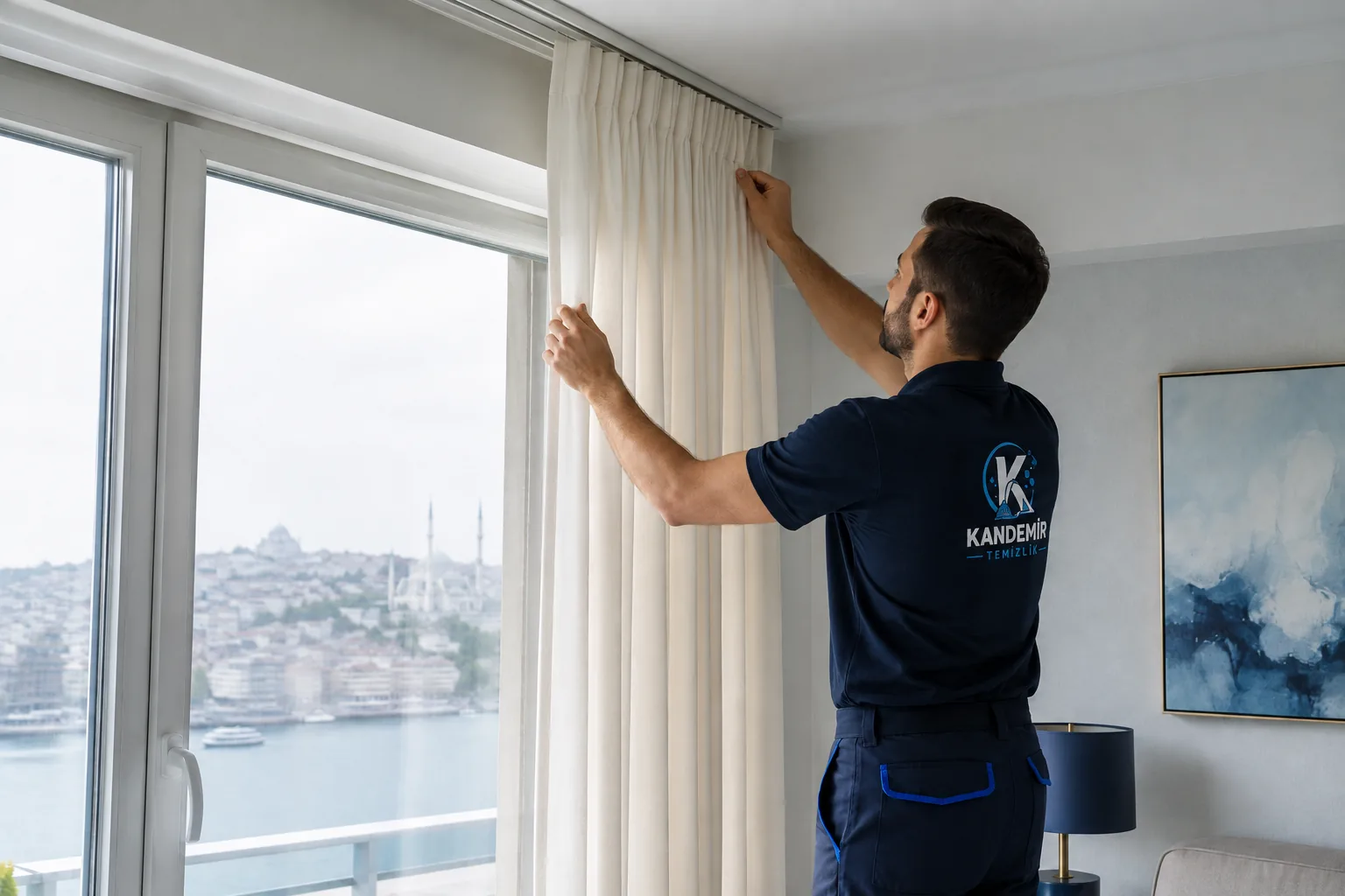 Stor Perde Yıkama uygulamasından detay